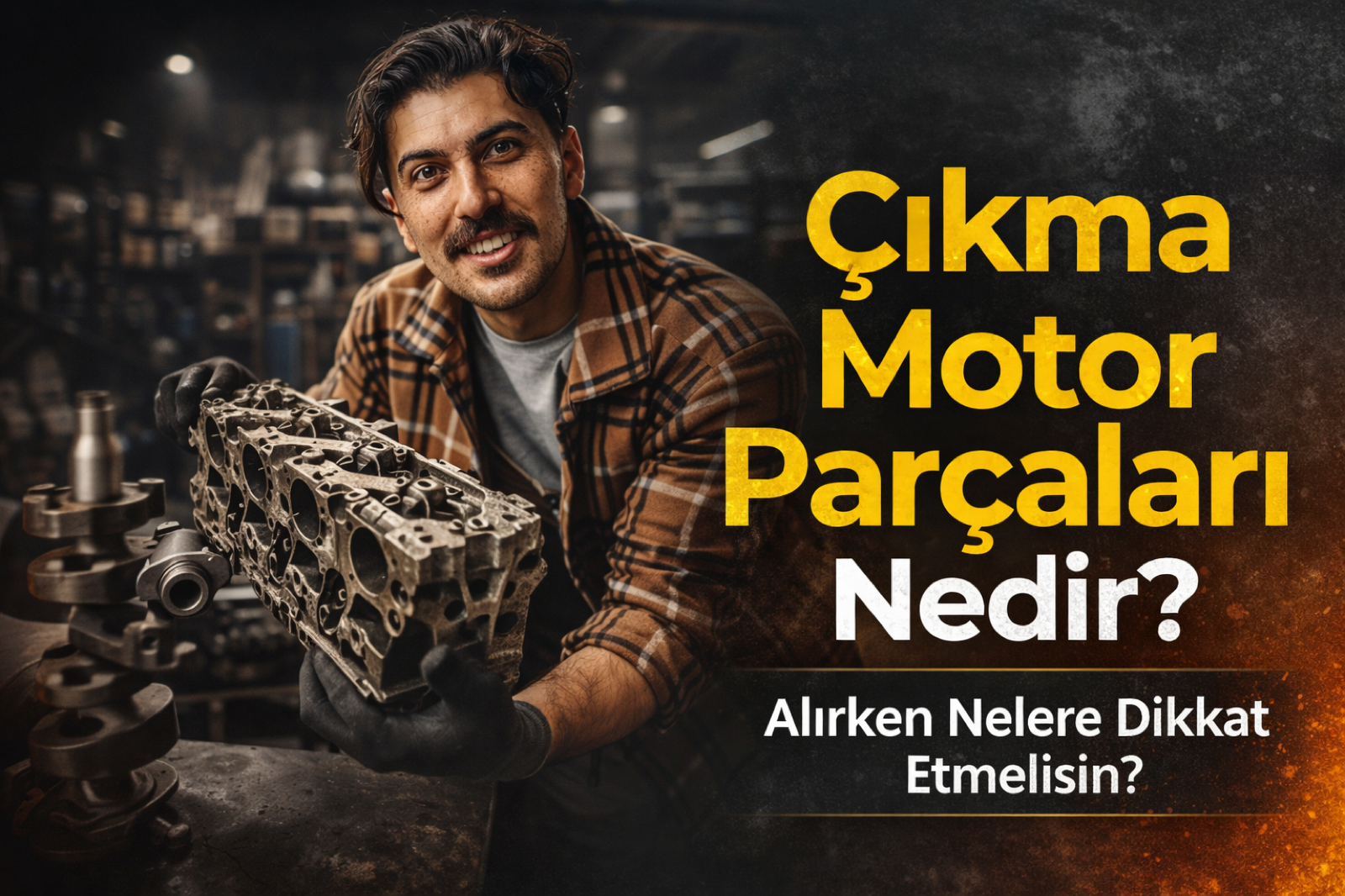 Çıkma Motor Parçaları Nedir? Alırken Nelere Dikkat Etmelisin?