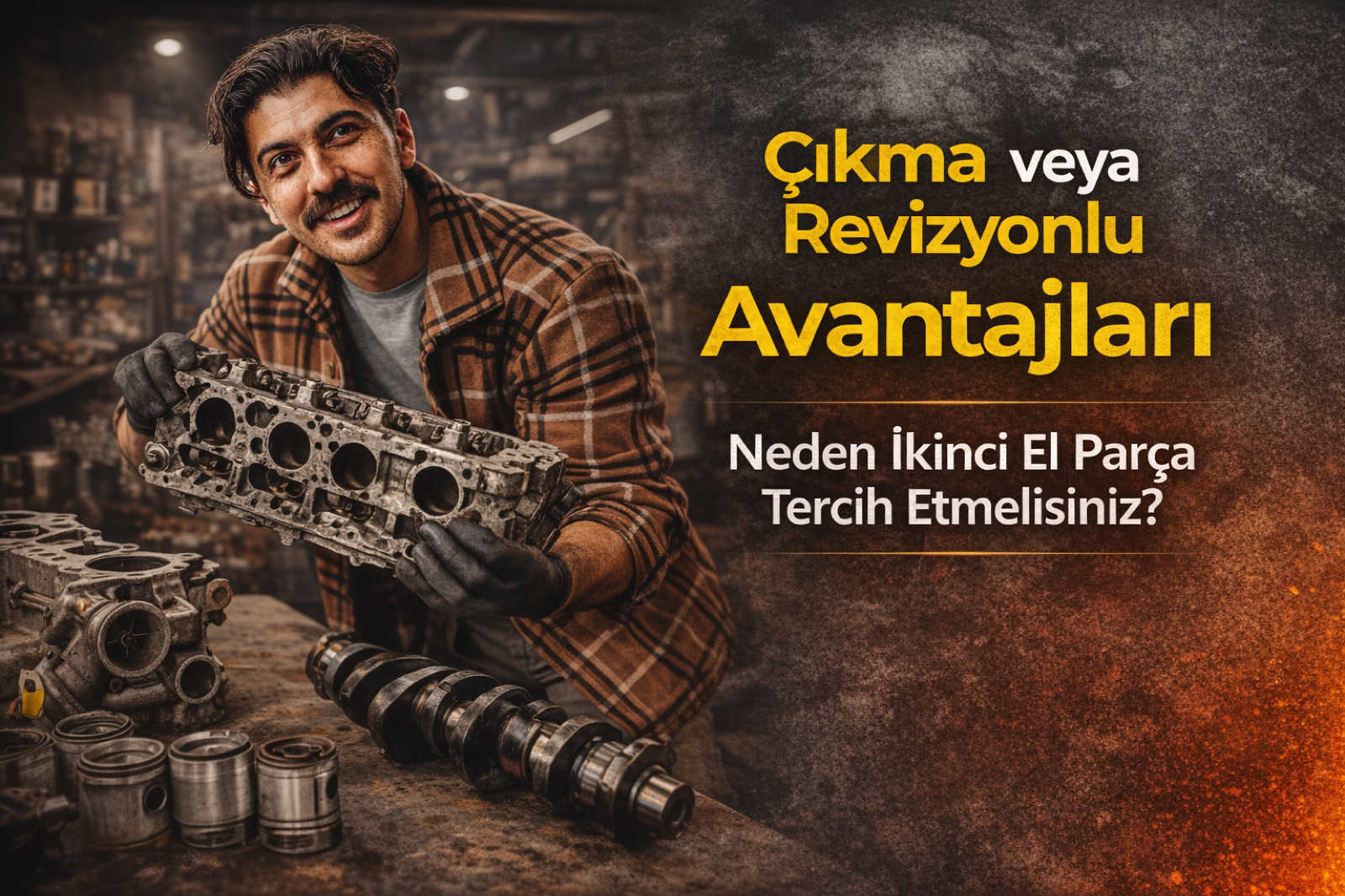 Çıkma Motor Parçalarının Avantajları: Neden İkinci El Parça Tercih Etmelisin?